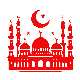 Red Mosque vector design